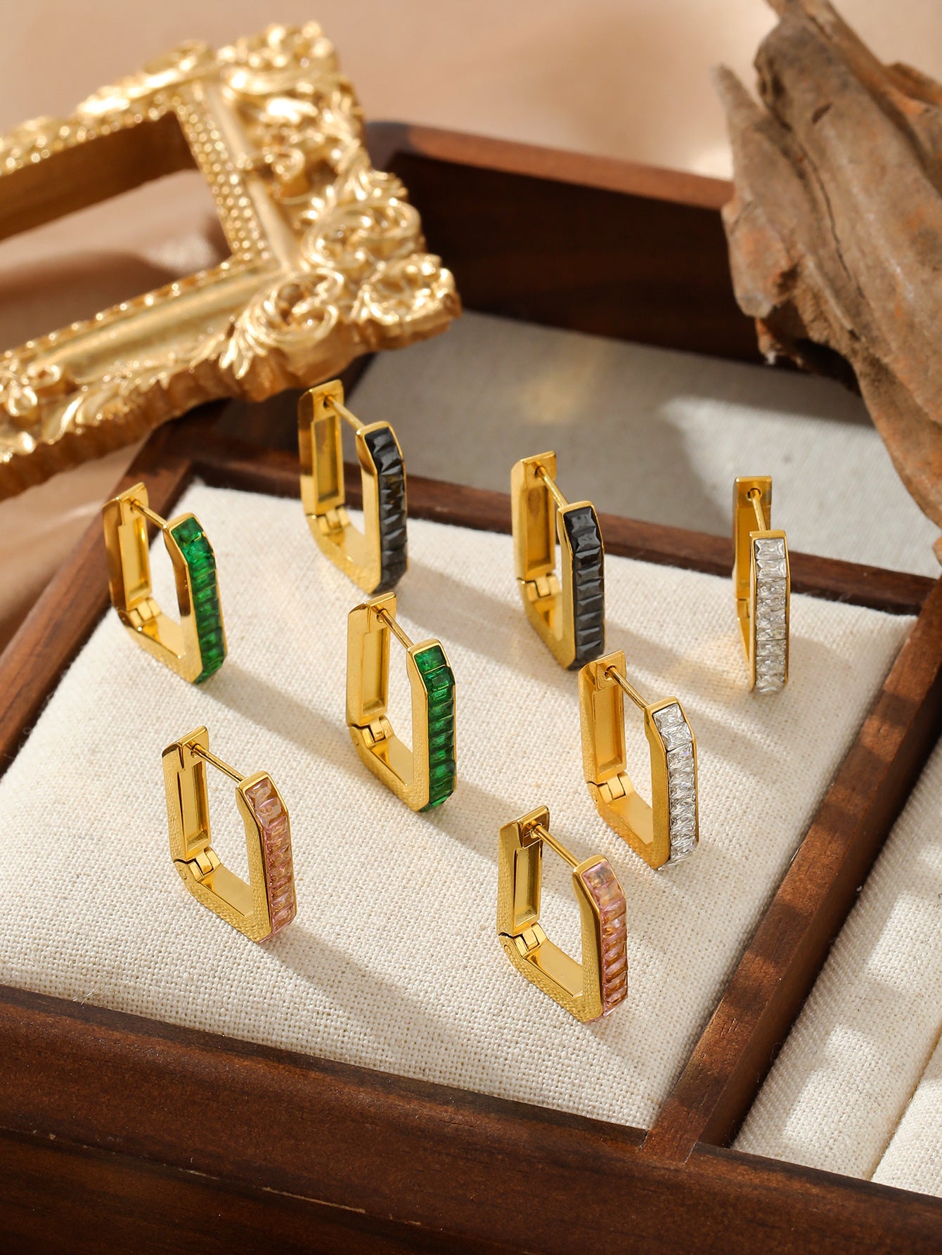 Prism Edge Hoops