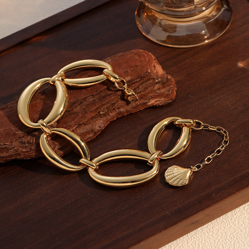 Oval Chain Jewelry Set