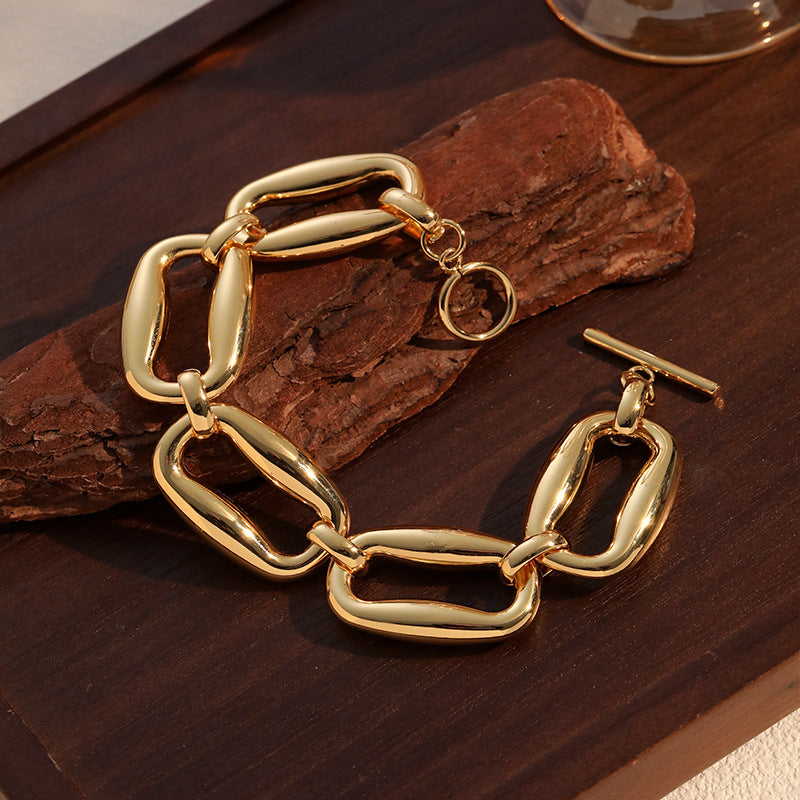 Oval Chain Jewelry Set